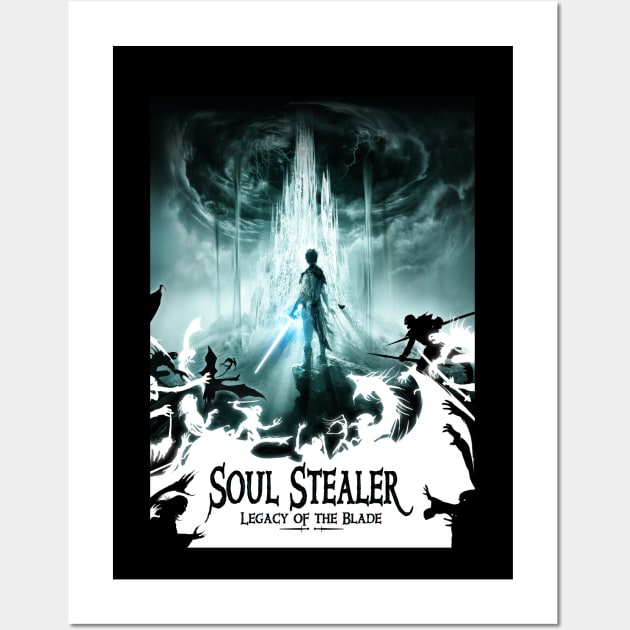 Soul Stealer - Legacy of the Blade Wall Art by Joseph J Bailey Author Designs